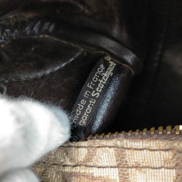 128303BQ (L4) Christian Dior Hand Bag Brown Canvas - Picture 8 of 9